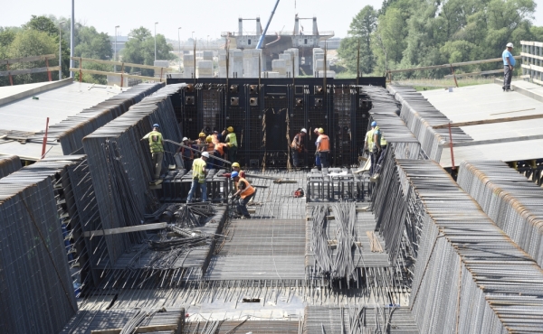 Prace na budowie trzeciego odcinka S5 od Marcinowa do węzła Wrocław Północ, postępują zgodnie z harmonogramem, fot. Astaldi. Prace na budowie trzeciego odcinka S5 od Marcinowa do węzła Wrocław Północ, postępują zgodnie z harmonogramem, fot. Astaldi.
