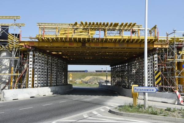 Prace na budowie trzeciego odcinka S5 od Marcinowa do węzła Wrocław Północ, postępują zgodnie z harmonogramem, fot. Astaldi. Prace na budowie trzeciego odcinka S5 od Marcinowa do węzła Wrocław Północ, postępują zgodnie z harmonogramem, fot. Astaldi.