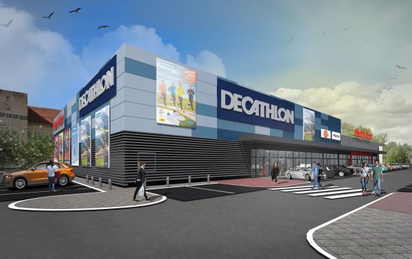 Projekt Centrum Handlowego Piła powstał w biurze Archi-Graf.