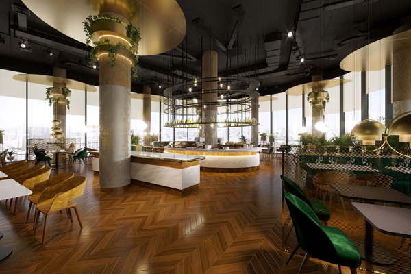 Restauracja w hotelu Crown