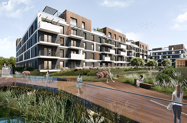 III etap osiedla Ceglana Park w Katowicach będzie gotowy w pierwszych miesiącach 2023 roku.