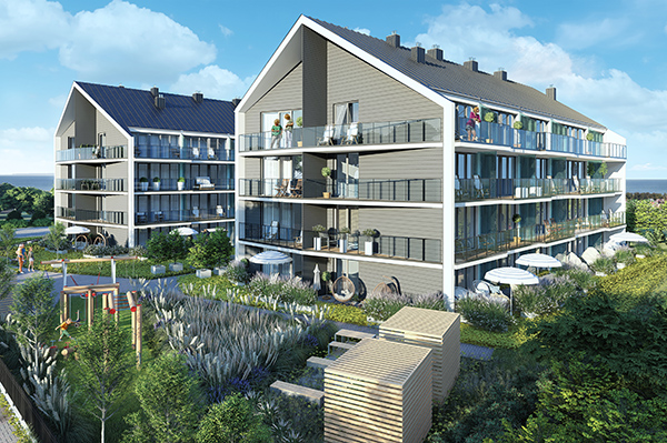 Cetniewo Osada, nowa inwestycja GM Invest we Władysławowie.