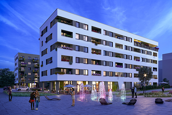 Osiedle City Vibe w Krakowie.