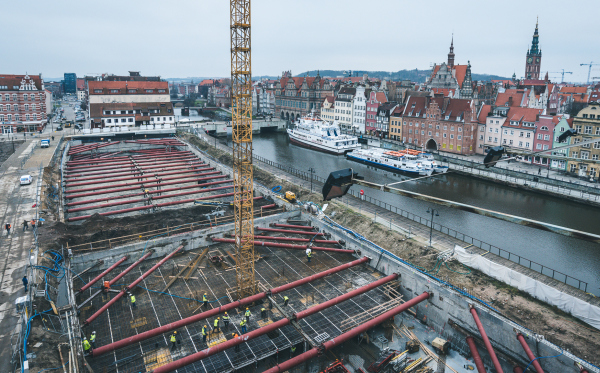 Budowa kompleksu Deo Plaza w Gdańsku, fot. materiały inwestora.