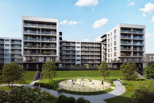 Apartamenty Drewnowska 43 w Łodzi - startuje IV etap inwestycji, wiz. Atal.
