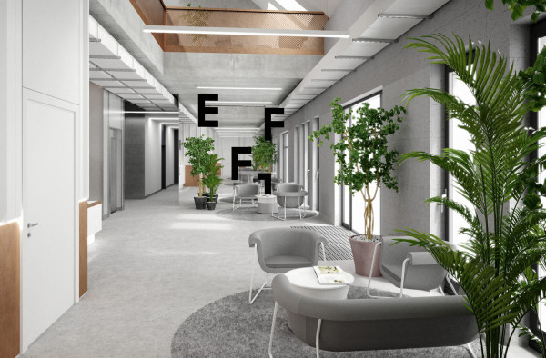 Projekt wnętrz EFFI Orthopedical Clinic w Krakowie przygotowała Żaklina Nowodworska.