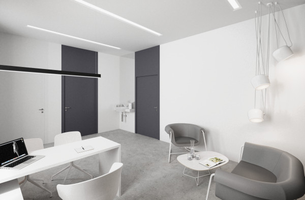 Projekt wnętrz EFFI Orthopedical Clinic w Krakowie przygotowała Żaklina Nowodworska.