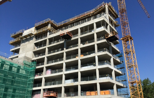 Warszawski biurowiec EQlibrium będzie gotowy w styczniu 2017 r., fot. Grupa Waryński. Warszawski biurowiec EQlibrium będzie gotowy w styczniu 2017 r., fot. Grupa Waryński.