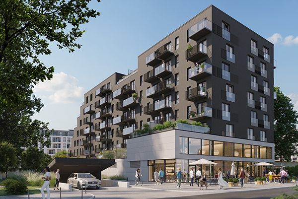 Apartamentowiec przy Kierbedzia to już czwarta inwestycja Eiffage Immobilier Polska w Warszawie. Apartamentowiec przy Kierbedzia to już czwarta inwestycja Eiffage Immobilier Polska w Warszawie.