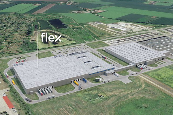 Rozbudowana hala w fabryce Flex w Tczewie będzie certyfikowana w systemie BREEAM. Rozbudowana hala w fabryce Flex w Tczewie będzie certyfikowana w systemie BREEAM.