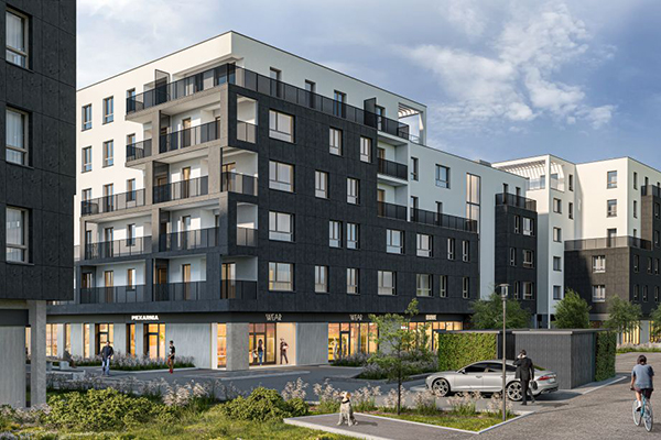 Generalnym wykonawcą stanu surowego pierwszego etapu w ramach projektu Franciszkańskie Południe jest firma GRIMBUD