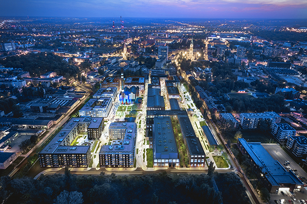 Fuzja będzie składać się z czterech apartamentowc&oacute;w, biur, powierzchni dla usług, sklep&oacute;w i restauracji.