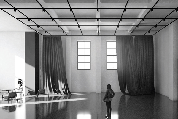 Nowe wnętrza Teatru Miejskiego w Gdyni wiz. WXCA 