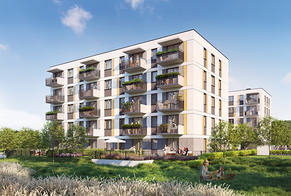 Golden Space - osiedle Nexity w Warszawie rozrośnie się o kolejny etap.