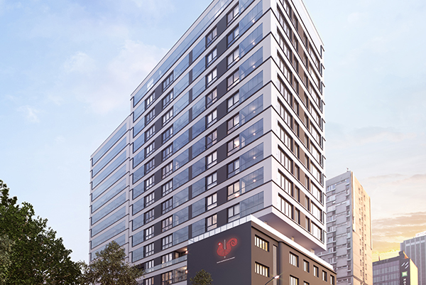 Apartamentowiec Grzybowska 37 - inwestycja Matexi w Warszawie.