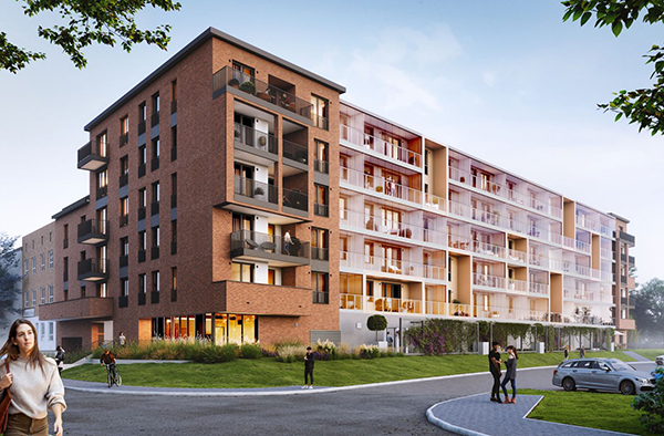 Hemma Orawska - pierwsza inwestycja mieszkaniowa Skanska w Krakowie.