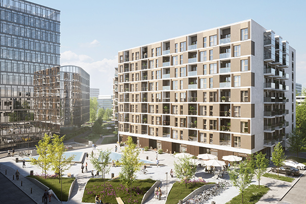 Szwedzkie słowo Holm oznacza wyspę. W tzrecim etapie Holm House Skanska zbuduje dwa budynki. Szwedzkie słowo Holm oznacza wyspę. W tzrecim etapie Holm House Skanska zbuduje dwa budynki.