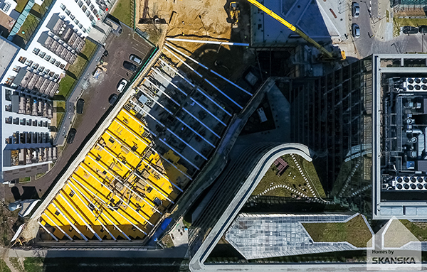 Trzeci etap budowy osiedla Holm House.