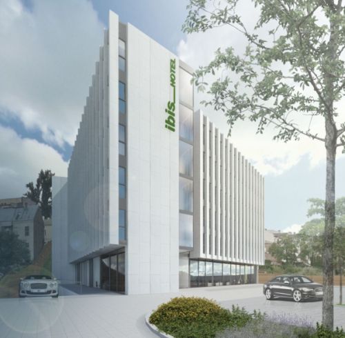 Przy Al. Solidarności w Lublinie wyrośnie hotel Ibis Styles. Wiz. materiały inwestora.