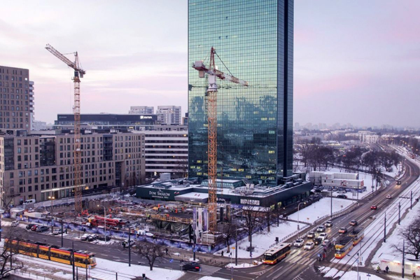 Intraco Prime powstaje przy ul. Stawki 2 w Warszawie.