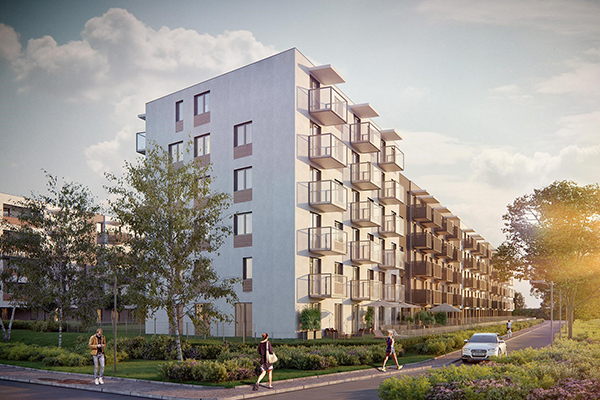 Drugi etap osiedla Jutrzenka 