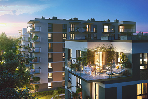 Miasteczko Jutrzenki - nowe osiedle Aurec Home w Warszawie