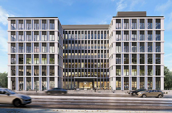 Firma CFE Polska jest wykonawcą K2 - biurowca Vastint Poland w Gdyni.