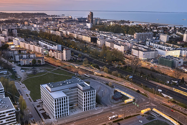 Budynek K2 powstał w Gdyni przy ul. Kieleckiej. Fot. Vastint Poland. Budynek K2 powstał w Gdyni przy ul. Kieleckiej. Fot. Vastint Poland.