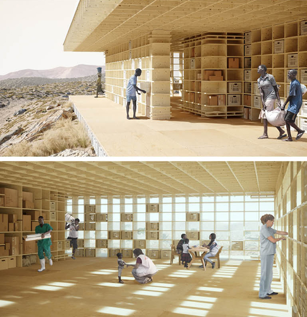 Zwycięski projekt Kaira Looro Architecture Competition.Zwycięski projekt Kaira Looro Architecture Competition.