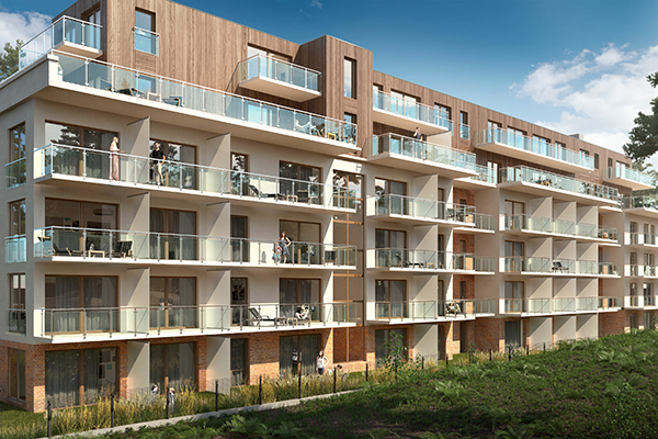 Duda Development zrealizuje w Ustce inwestycję ze 115 apartamentami.