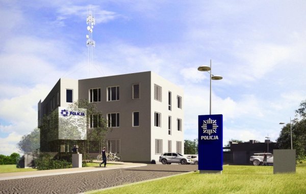 Komisariat na Chwarznie-Wiczlinie w Gdyni będzie gotowy u schyłku 2019 roku.