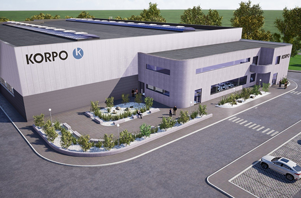 Commercecon buduje halę produkcyjno-magazynową dla firmy Korpo.