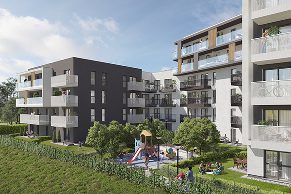 Trei Residential realizuje w Łodzi osiedle Kraft. Wykonawcą pierwszego etapu jest Spec Bau Polska.