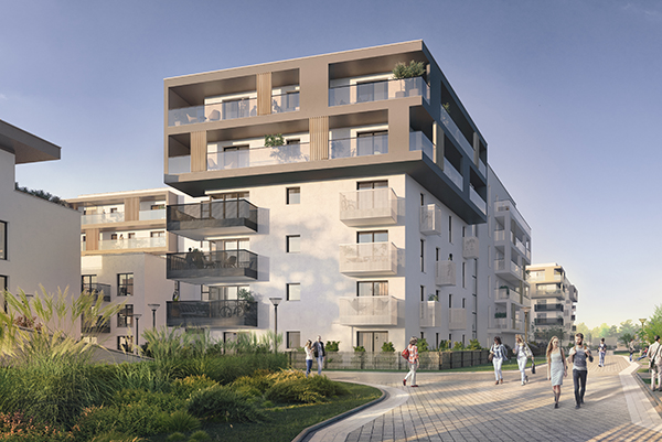 W pierwszym etapie ł&oacute;dzkiego osiedla Kraft Trei Real Estate powstaną dwa budynki.