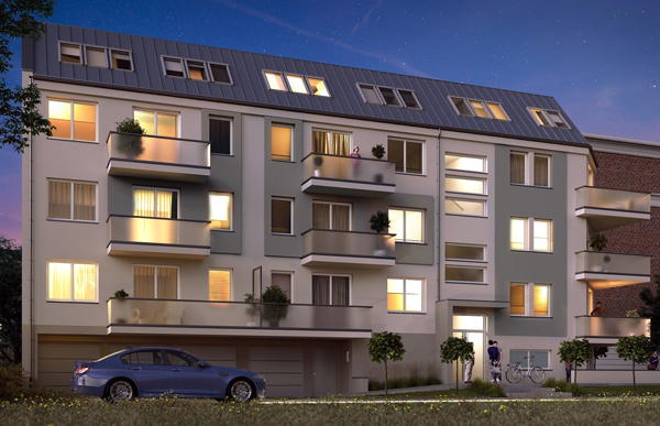 Przy Leonarda 8 wyrośnie kameralny budynek mieszkalny.