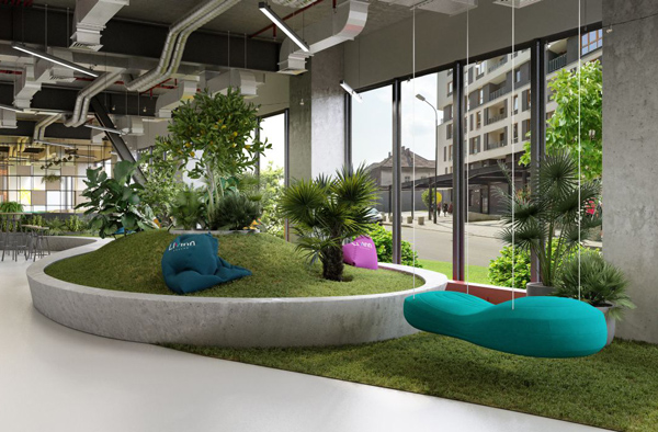 Na poziomie "0" znajdzie się m.in. zielona strefa. Na poziomie "0" znajdzie się m.in. zielona strefa.