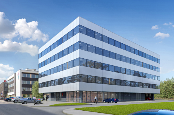 Biurowiec MIG powstaje przy ul. Życzkowskiego w Krakowie Biurowiec MIG powstaje przy ul. Życzkowskiego w Krakowie