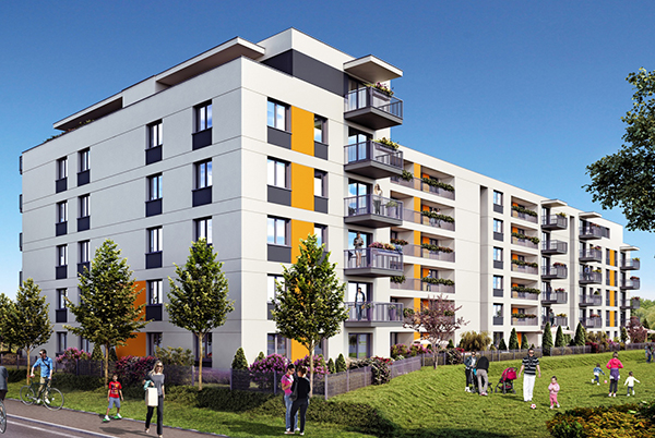 Malta Point - trzyetapowy projekt mieszkaniowy Nexity w Poznaniu.