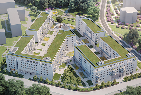 W ramach trzeciego etapu osiedla Malta Wołkowyska powstanie 350 mieszkań 