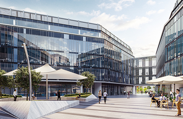 Marina Office, kompleks trzech budynk&oacute;w biurowych w Gdyni.