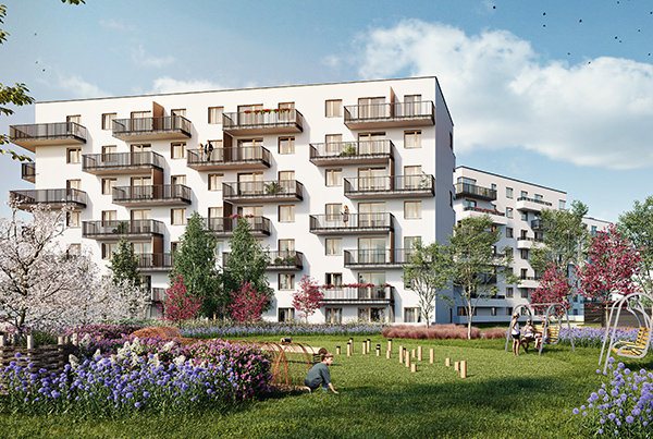 Skanska buduje ostatni etap Osiedle Mickiewicza w Warszawie.