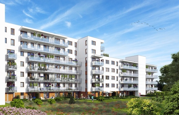 Inwestycja Mińska 63 powstała w pracowni AMP Atelier, wiz. materiały inwestora 