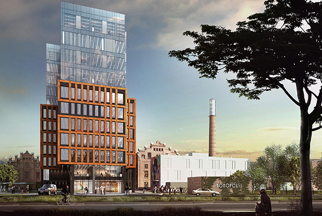 Projekt Monopolis - inwestycji Virako - powstał w pracowni Grupa5 Architekci.