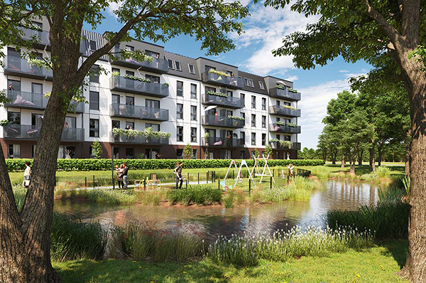 Murapol Osiedle Ambro w Gdańsku - trzy budynki wielorodzinne ze 190 mieszkaniami. Murapol Osiedle Ambro w Gdańsku - trzy budynki wielorodzinne ze 190 mieszkaniami.