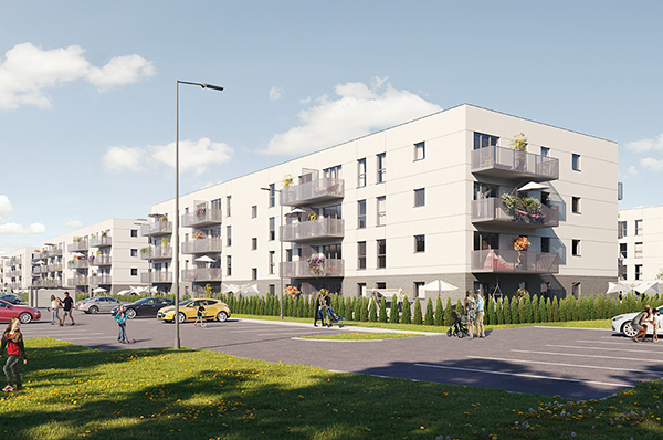 Osiedle Murapol Osiedle Smart w Toruniu będzie liczyć docelowo ponad 500 mieszkań.