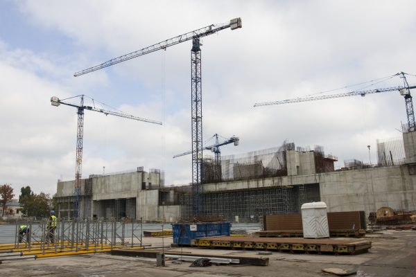 Nowa siedziba Muzeum Wojska Polskiego w budowie.