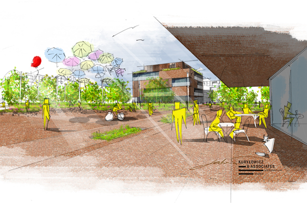 Pierwsza wizualziacja inwestycji Nordic Bemowo, którą YIT zbuduje w Warszawie Pierwsza wizualziacja inwestycji Nordic Bemowo, którą YIT zbuduje w Warszawie