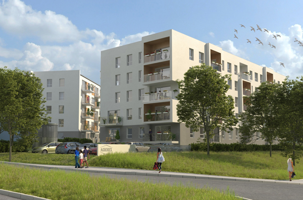 Nowe Żegrze powstaje u zbiegu ulic Rzeczańskiej i Byteńskiej we wschodniej części Poznania