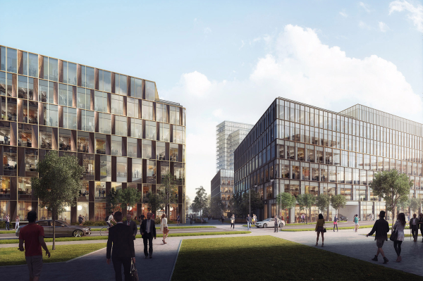 Projekt architektoniczny pierwszego etapu inwestycji przygotowała Maćk&oacute;w Pracownia Projektowa.