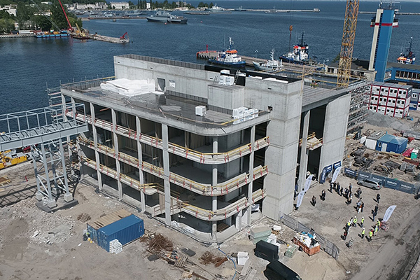 W przyszłym roku zakończy się budowa Terminalu promowego w Porcie Gdynia.